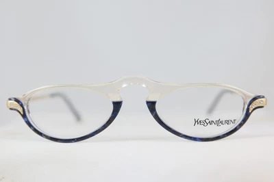 GRANDES GAFAS DE LECTURA VINTAGE YVES SAINT LAURENT 5010 NUEVAS COMO NUEVAS HECHAS EN ITALIA Foto 1 de 4