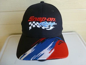 Mütze Kappe Snap On offizielle Handelsware Racing Druckknopflasche bestickt USA Farben - Bild 1 von 8