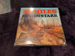EDWIN STARR: 25 miles GORDY 12" LP 33 RPM ORIG 1ST PRESS VG/VG NICE WITH INNER - Picture 1 of 7