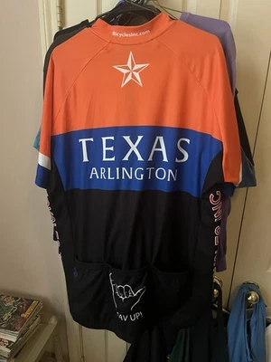 Гоночная рубашка Canari University Texas Arlington, Bicycles Inc - Изображение 1 из 2