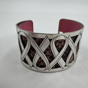 Brighton Christo Power of Pink Brustkrebs Band Armreif Armband - Bild 1 von 8