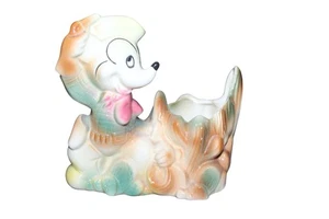 Fioriera cowboy Topolino vintage riparata anni 40 Disney Wild West ceramica - Foto 1 di 6