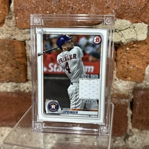 2022 Jersey Fusion George Springer Game Used Patch - Bild 1 von 2
