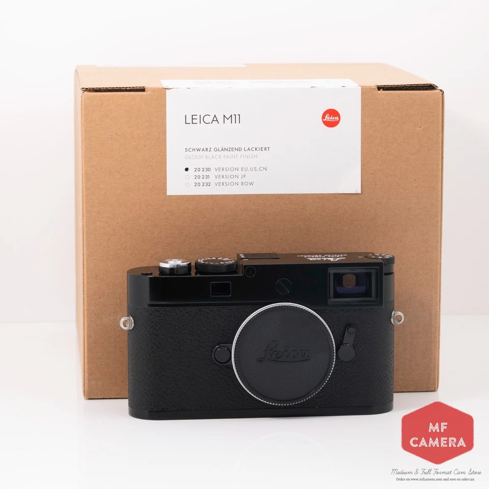 Câmera telêmetro digital Leica M11 60.3MP preta brilhante, modelo EUA, vendedor dos EUA - Imagem 1 de 1