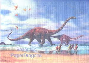 James Gurney's DINOTOPIA - Dinovision Chase Card DV-1 - Dinovision - Picture 1 of 1