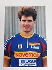 CYCLISME Carte cycliste ROLLAND LE CLERC Équipe NOVEMAIL 1993 .