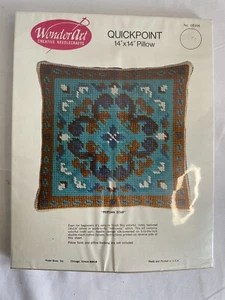 WonderArt Quickpoint Pillow Kit 5164 Persian Star 14 in Pillow Front NOS - Picture 1 of 8