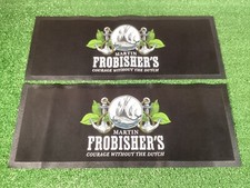 2 x Martin Frobisher’s Courage Without The Dutch Bar Runner Drip Mats - Man Cave