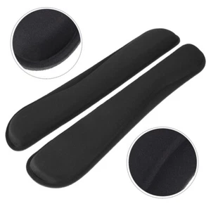 2 Pcs Mouse Pad Hand Holder Wrist Rest for Laptop Cushion Keyboard - Afbeelding 1 van 12