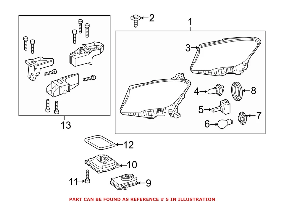 Bombilla de faro original OEM para Mercedes 0000005042 Foto 1 de 1