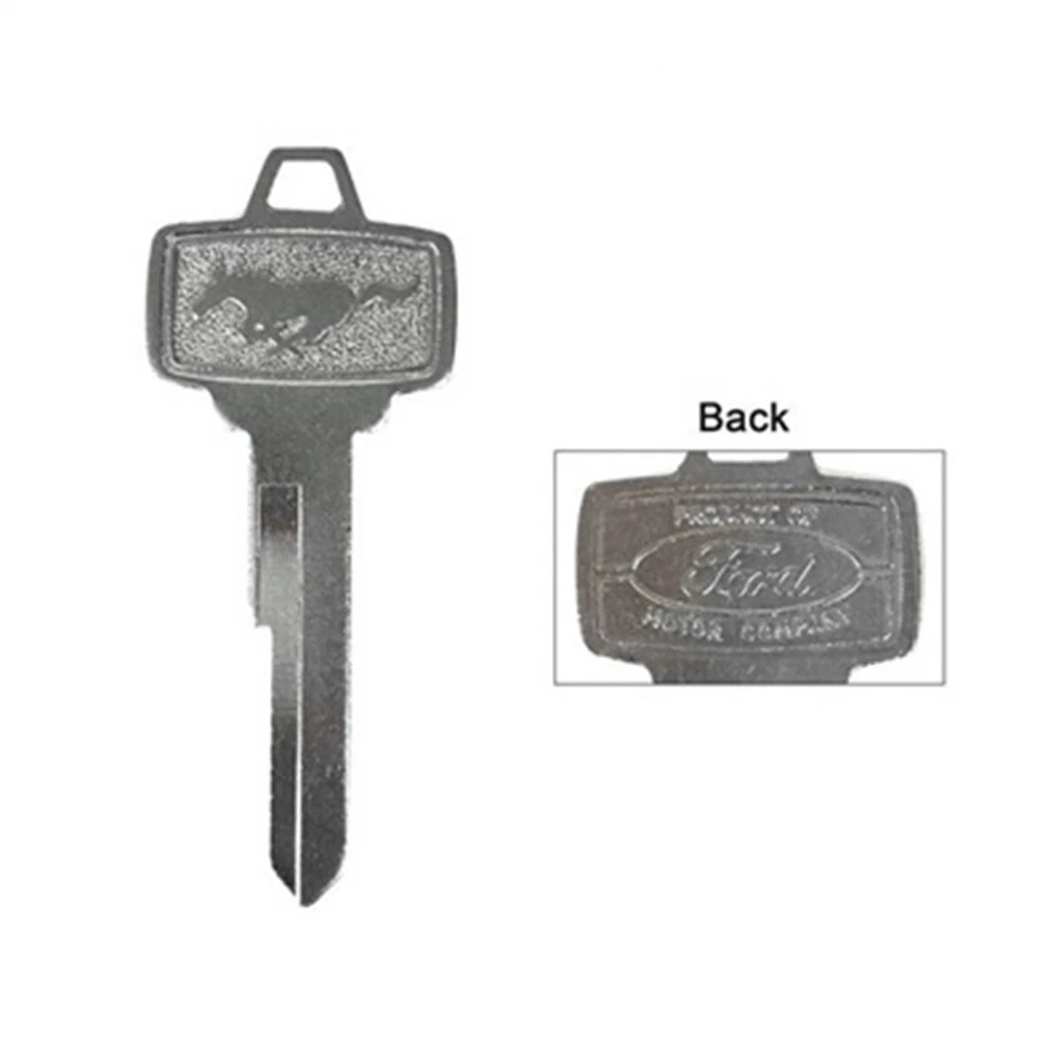 Scott Drake C5ZZ-6522053-B Pony Key Blank Fits 65-66 Mustang - Image 1 of 1