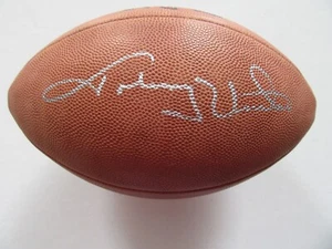 Johnny Unitas Signed Official Wilson NFL Football Full Beckett LOA - Picture 1 of 11
