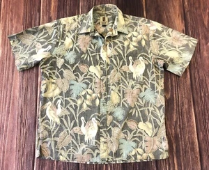 Tori Richard Honolulu USA Mens Short Sleeve Hawaiian Shirt Size Large - Picture 1 of 6