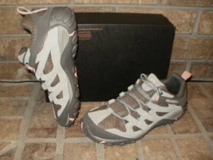 NUEVO ZAPATO DE SENDERISMO MERRELL ALVERSTONE SEÑORA CUERO ALUMINIO-MARRÓN/J033034 PRECIO DE VENTA SUGERIDO POR EL FABRICANTE $95 - Imagen 1 de 5