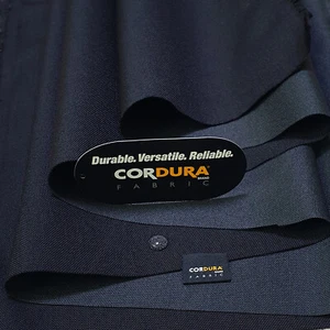 CORDURA® 1000D Nylon66 Waterproof DWR Durable Military tactical Fabric Black 60" - Picture 1 of 12