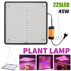 Pflanzenlampe LED Vollspektrum Pflanzenlichtpanel Hängend Anzucht Wachstumslampe - Bild 1 von 16