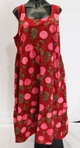 Princess Highway Women's Marie Fleur Midi Sleeveless Dress LC7 Red US:16 AU:20 - Picture 1 of 6