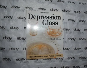 WARMANS DEPRESSION GLASS: IDENTIFICATION AND PRICE GUIDE By Ellen T. Schroy Mint - Imagen 1 de 2