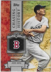 TED WILLIAMS BOSTON RED SOX 2013 TOPPS BASEBALL CARD
