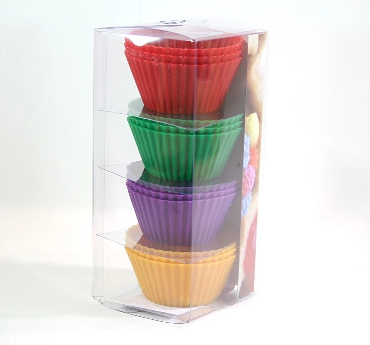 Silikon Backförmchen, 12er Set Muffinförmchen CupCake Muffin Förmchen Muffinform - Bild 1 von 1