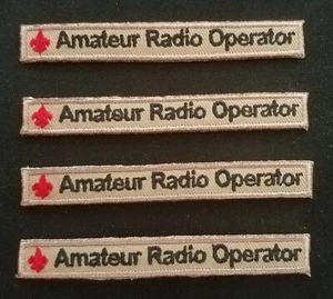 BSA Amateur Radio Operator Patch / Strip, Tan, Scouting America, FREE SHIPPING! - Picture 1 of 1