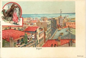 Argelia Antigua Postal Vintage (636) - Imagen 1 de 2