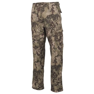 MFH Pantaloni uomo militari caccia pesca US Combat Pants BDU snake FG  - Immagine 1 di 4