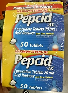 Pepcid AC Maximum Strength Acid Reducer - 100tab - Picture 1 of 6