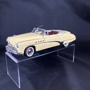 Franklin Mint 1949 Buick Roadmaster Convertible 1/24 Diecast Yellow No Box - Picture 1 of 20