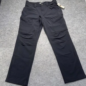 DULUTH Flexpedition Packrat Slim Fit Cargo Pants Men's Size 34x30  Black - Picture 1 of 6
