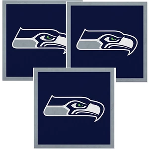 3 Pack Seattle Seahawks 35" Felt Wall Banner NFL Rico Industries Flag USA Made - Picture 1 of 1