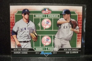 AARON JUDGE / IAN CLARKIN 2013 Bowman Draft Dual Draftees #JC Yankees - Picture 1 of 1