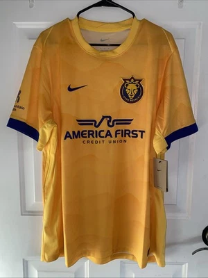 NUEVA Camiseta Nike Utah Royals FC Stadium Home Dri-Fit NWSL Para Hombre Talla XL $95 Foto 1 de 4
