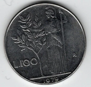 Italia: 100 liras 1979 - Imagen 1 de 2