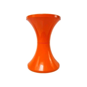 Iconic Retro Stool | Durable Plastic | Hourglass Shape | Chic Home Decor - Picture 1 of 6