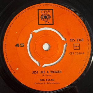 Bob Dylan - Just Like a Woman / Obviously 5 Believers (si) Norway 1966 VG+ - Picture 1 of 4