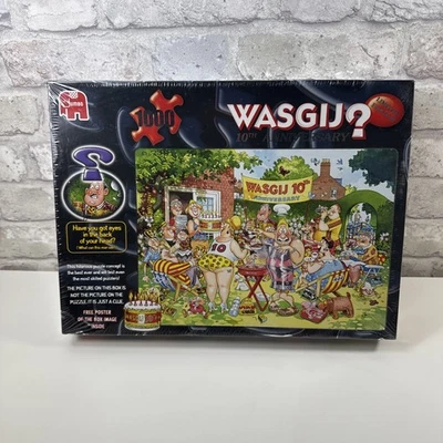 Wasgij 1000 Piece Jigsaw Puzzle 10th Anniversary Ltd Edition 'THE SECRET IS OUT' - Image 1 of 4