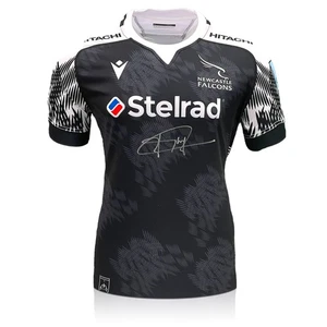 Camisa de rugby firmada por Jonny Wilkinson Newcastle Falcons - Imagen 1 de 4