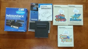 Intellivision Intellivoice Add On 3330 e 3 giochi in scatola completo funzionante - Foto 1 di 8