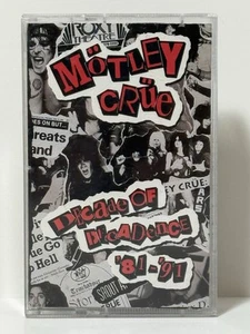 Motley Crue Decade of Decadence ‘81-‘91 Cassette Tape, 1991 - Picture 1 of 7