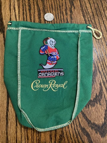 NHL Montreal Canadiens  CROWN ROYAL BAG 750 Ml Cover