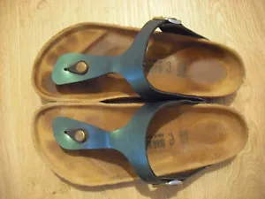 Birkenstock Gizeh 38 normal Graceful Glemm Blue, nicht oft getragen, leicht eing - Bild 1 von 4
