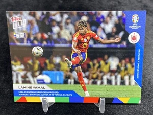 LAMINE YAMAL 2024 TOPPS ORA #54 RECORD DEL CAMPIONATO EURO UEFA ROOKIE/SPAGNA - Foto 1 di 2