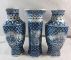 Antique 3 piece vases garniture  ca 1920 - Chinoiserie