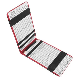 golf stats book Score Keeper Card Sheet Supplies Sports Holder Professional - Picture 1 of 12