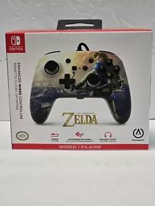 Legend Of Zelda Wired Nintendo Switch Pro Style Controller Power A - Picture 1 of 4