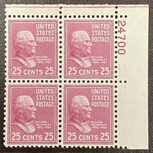 US Stamps-SC# 829 - 25 Cent - MNH - Plate Block Of 4 - CV $14.50 - Picture 1 of 2