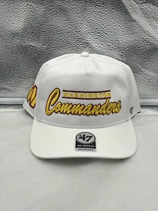 Washington Commanders NFL '47 Brand White Hitch Snapback Adjustable Hat - Picture 1 of 5