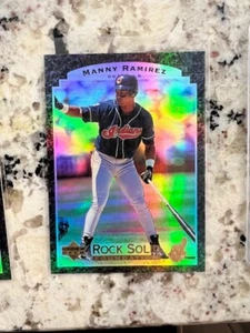 Tarjeta sólida de roca 1997 cubierta superior Cleveland Indians Manny Ramírez #RS10 - Imagen 1 de 1