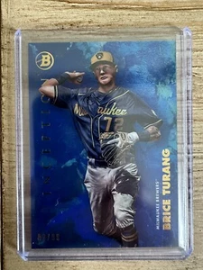 Brice Turang-2021 Bowman Inception azul paralelo #/99-cerveceros-#99 - Imagen 1 de 3